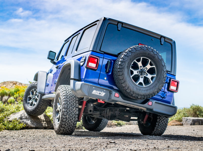 Borla 140787 18-19 Jeep Wrangler JLU 2.0L AT/MT 4WD S Type (Climber) Catback Exhaust