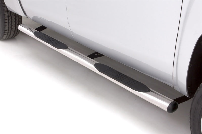 LUND 23510545 Lund 07-17 Chevy Silverado 1500 Crew Cab 4in. Oval Straight SS Nerf Bars - Polished