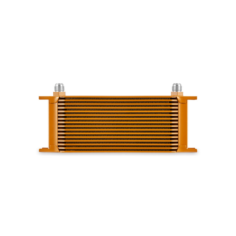 Mishimoto MMOC-16GD Universal 16-Row Oil Cooler Gold