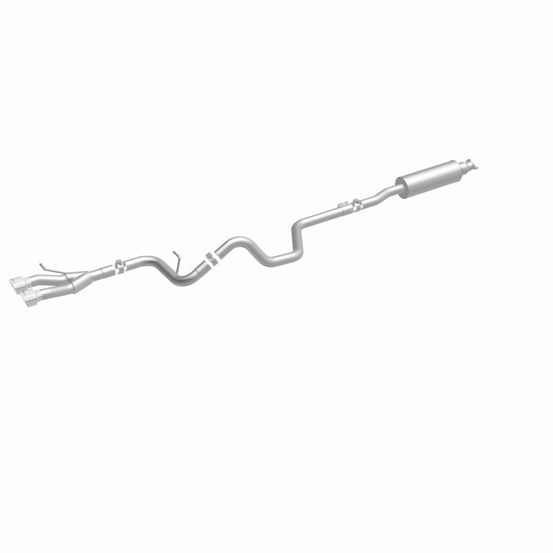 Magnaflow 15215 MagnaFlow 13 Hyundai Veloster 1.6L Turbo Dual Center Rear Exit Stainless Cat Back Perf Exhaust