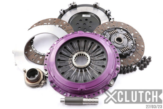 XCLUTCH XKMI23522-2A XClutch 1997 Mitsubishi Lancer EVO IV 2.0L 10.5in Twin Sprung Organic Clutch Kit