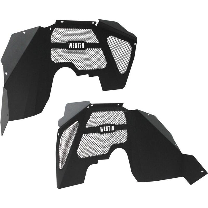 Westin 62-11005 07-18 Jeep Wrangler JK Inner Fenders - Front - Textured Black