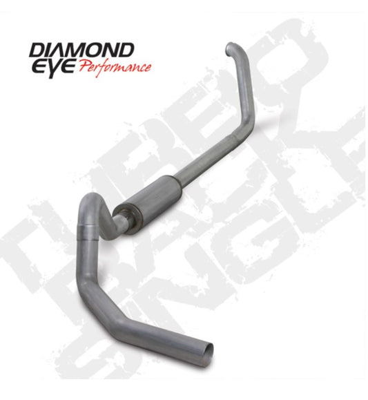Diamond Eye Performance K4327A Diamond Eye KIT 4in TB SGL AL: 00-03 FORD 7.3L F240/F350 CandC