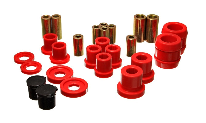 Energy Suspension 16.3120R 00-09 Honda S2000 Red Front End Control Arm Bushing Set