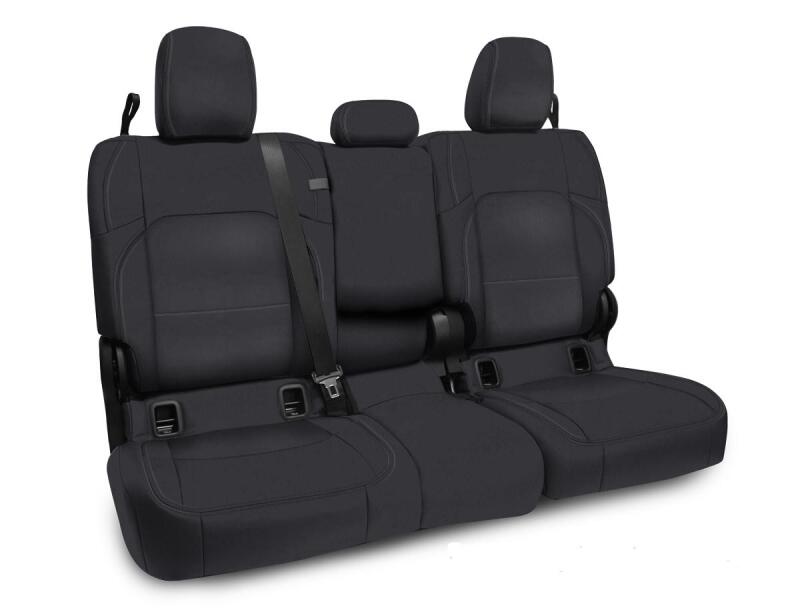 PRP Seats B056-02 PRP 2020+ Jeep Gladiator JT Rear Bench Cover with Leather Interior - All Black