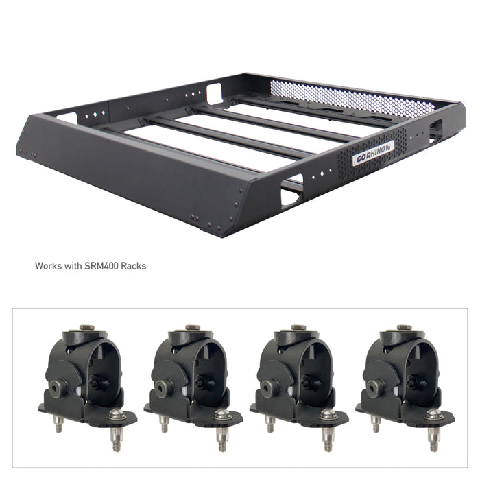 Go Rhino 5910000T Adjustable Multi-Axis Mounting Kit for SRM Rack