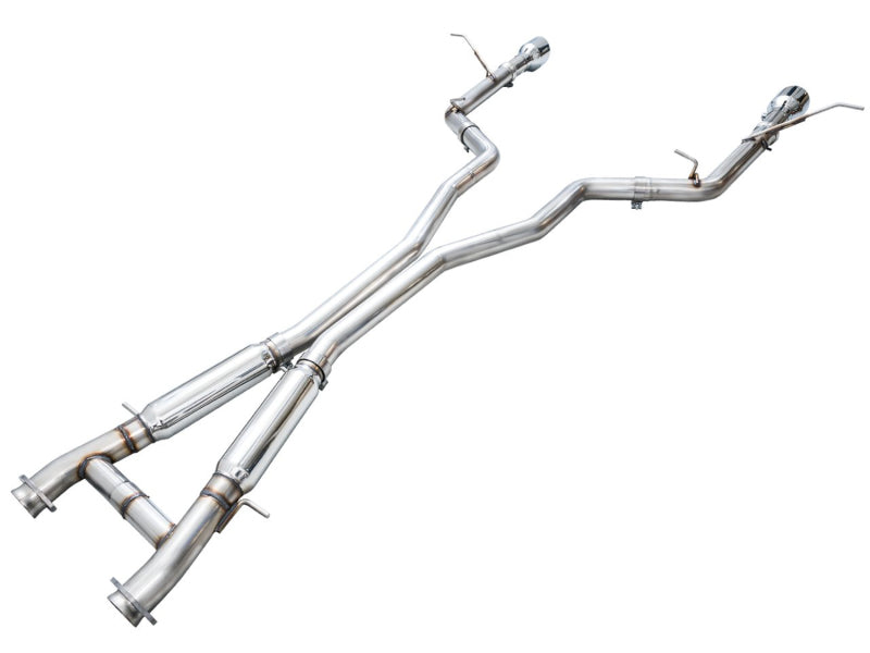 AWE Tuning 3020-32952 18-23 Dodge Durango SRT & Hellcat Track Edition Exhaust - Chrome Silver Tips