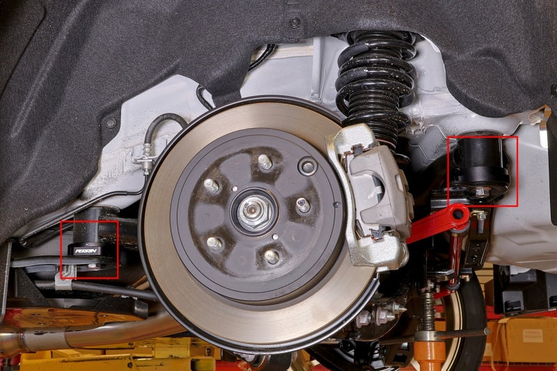 Perrin Performance PSP-SUS-531BK PERRIN 15-25 Subaru WRX/STI / 22-25 BRZ Rear Subframe Lockdown