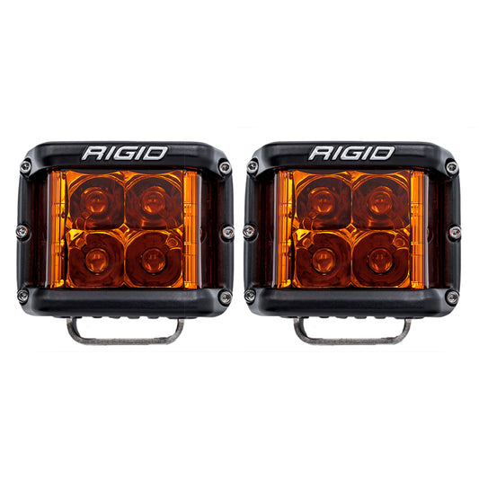 Rigid Industries 262214 D-SS Spot w/ Amber PRO Lens (Pair)