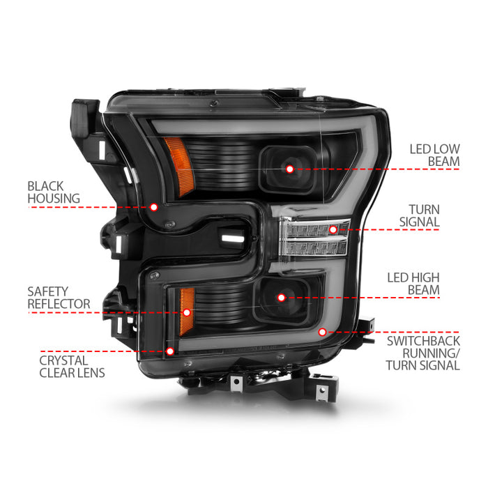 ANZO 111547 ANZ LED/Projector Headlights