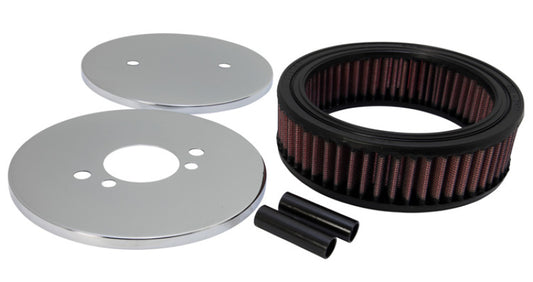 K&N Engineering 56-1400 K&N Custom Round Racing Assembly Red 4.5in ID / 5.875in OD / 1.75in Height
