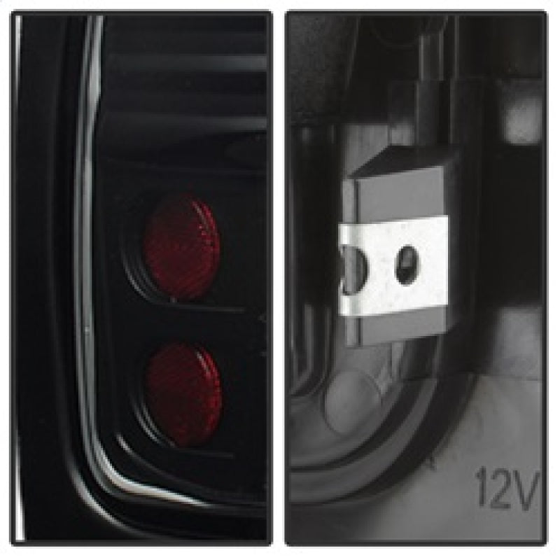 SPYDER 5012777 xTune Dodge RAM 1500 94-01 / RAM 2500/3500 94-02 LED Tail Lights Black ALT-ON-DRAM94-LED-BK