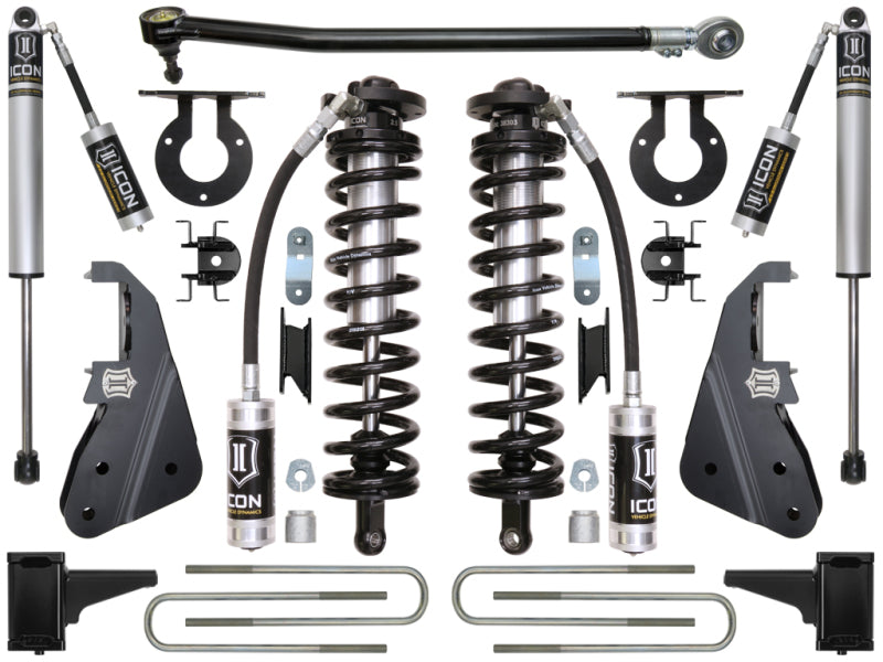 ICON K63151 2017+ Ford F-250/F-350 4-5.5in Stage 1 Coilover Conversion System