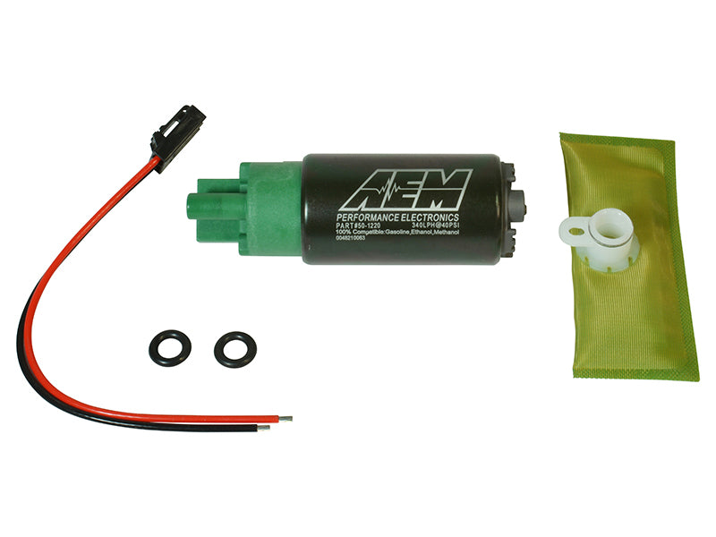 AEM 50-1220 340LPH 65mm Fuel Pump Kit w/o Mounting Hooks - Ethanol Compatible