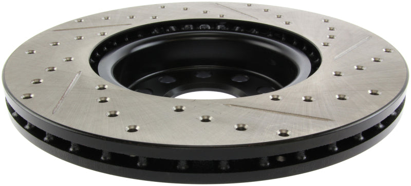 Stoptech 127.33098R StopTech Slotted & Drilled Sport Brake Rotor