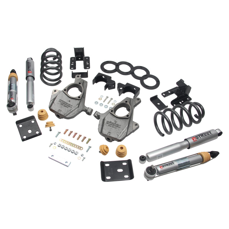 Belltech 1013SP LOWERING KIT 16.5-17 Chevrolet Silverado Ext/Crew Cab 2WD 3-4F / 5-6R