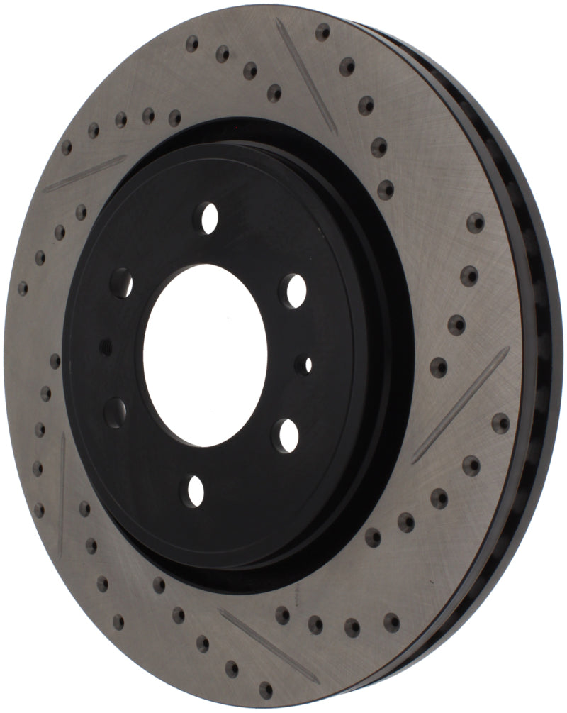 Stoptech 127.65119R StopTech Slotted & Drilled Sport Brake Rotor