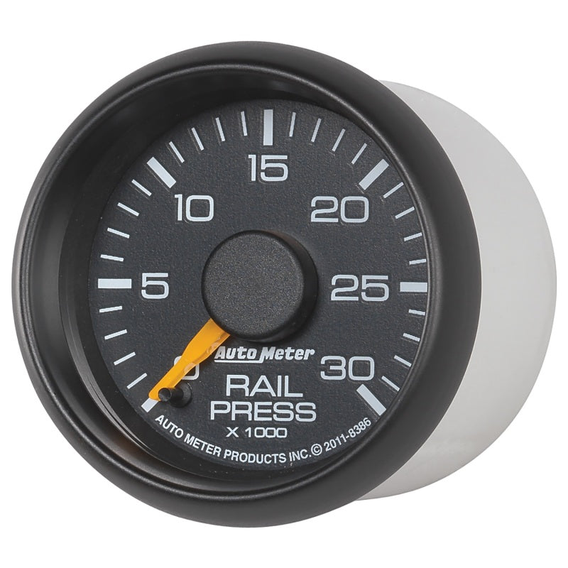 AutoMeter 8386 Autometer Factory Match 52.4mm Digital Stepper Motor 0-30,000 PSI Diesel Fuel Rail Pressure Gauge