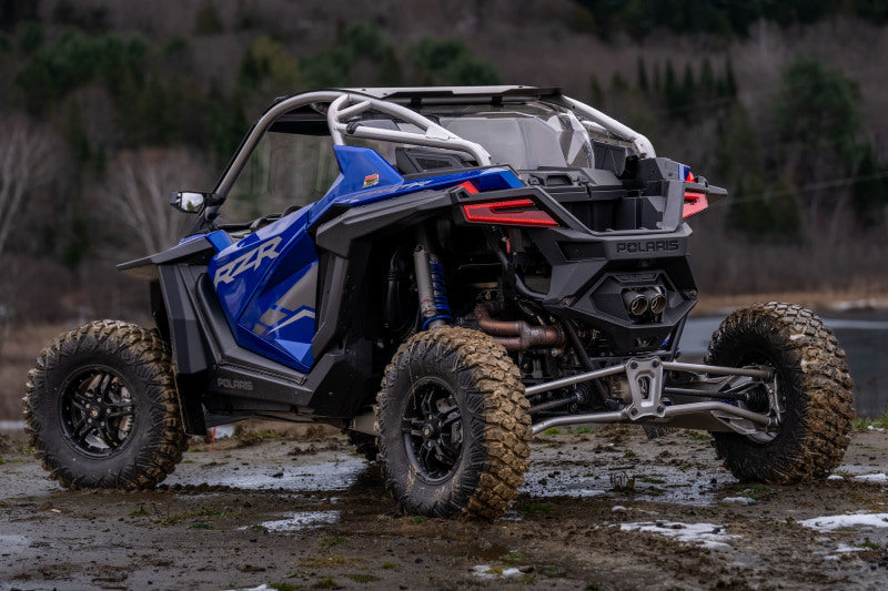 MBRP AT-9533PT 22-23 Polaris RZR Pro R Single Slip-on Dual Outlet Performance Series