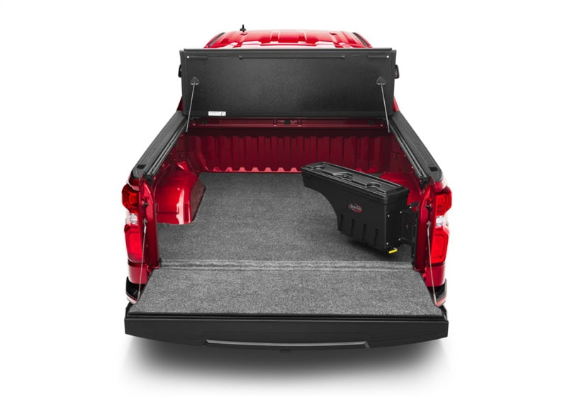 Undercover SC100P UnderCover 07-18 Chevy Silverado 1500 (19 Legacy) Passengers Side Swing Case - Black Smooth