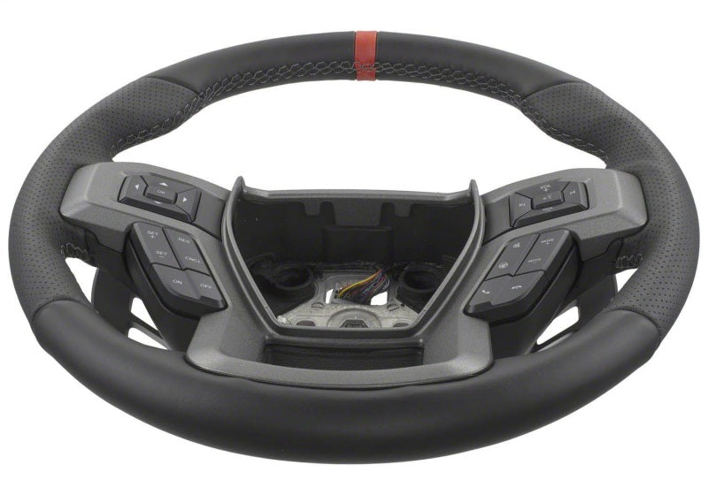 Ford Racing M-3600-F15RRD 15-18 F-150 Raptor Performance Steering Wheel Kit - Red Sightline