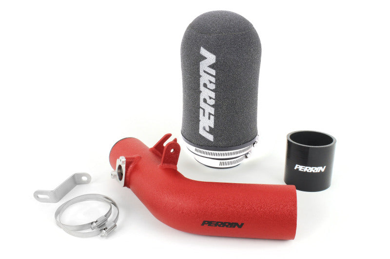 Perrin Performance PSP-INT-322RD PERRIN 08-14 Subaru WRX / 08-15 STI Cold-Air Intake - Red