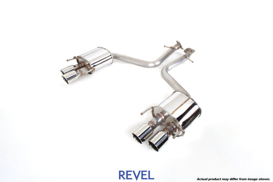 Revel T70181AR Medallion Touring-S Catback Exhaust - Dual Muffler / Quad Tip 2016 Lexus RC200t F SPORT RWD
