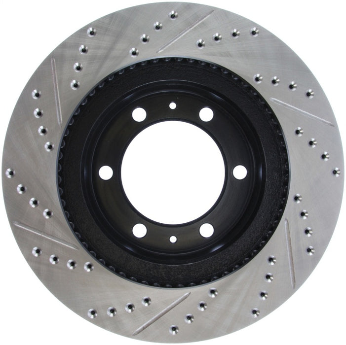 Stoptech 127.44129L StopTech 07-08 Toyota FJ Cruiser / 05-08 Tacoma (6 lug) / 03-08 4 Runner (319mm disc) SportStop Slo