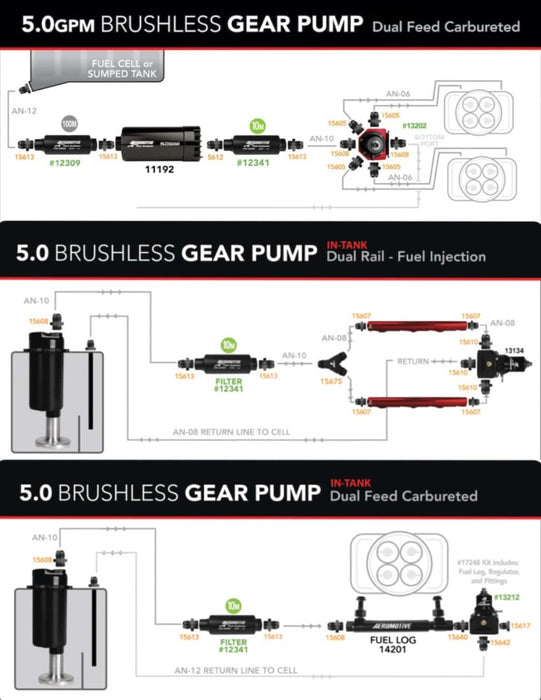 Aeromotive 18395 AER In-Tank Fuel Pumps
