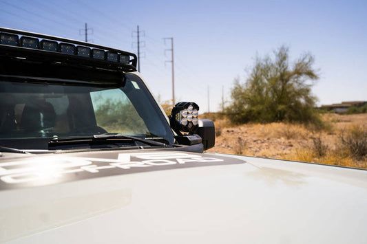 DV8 Offroad LBBR-02 DV8 21-22 Ford Bronco A-Pillar Pod Light Mounts