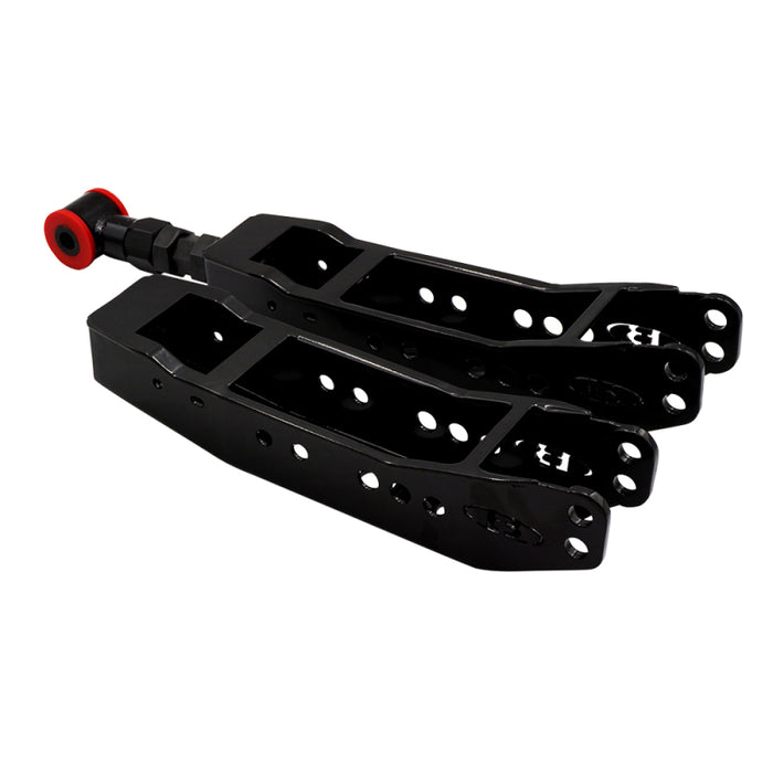 BLOX Racing BXSS-50010-BK Rear Lower Control Arms - Black (2013+ Subaru BRZ/Toyota 86 / 2008-2023 Subaru WRX/STI)