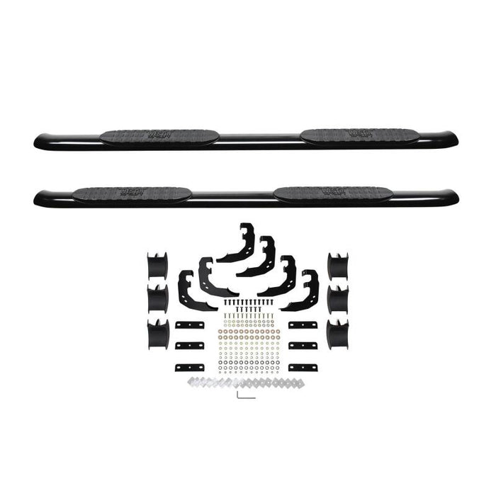 Westin 21-24085 2019 RAM 1500 Crew Cab (Excl. 1500 Classic) PRO TRAXX 4 Oval Nerf Step Bars - SS - Black