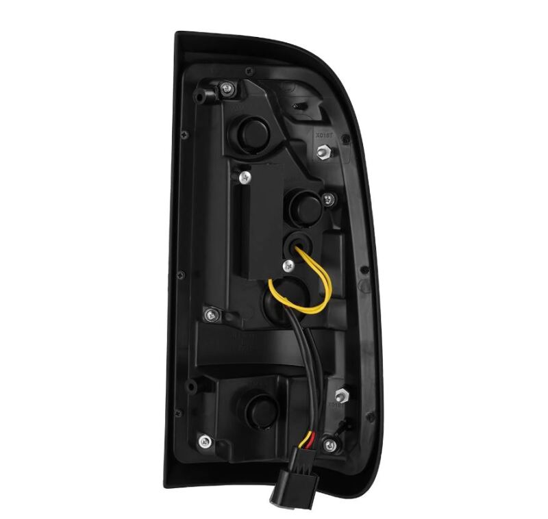 AlphaRex 658001 97-03 Ford F150 / 99-16 Ford F250/F350/F450/F550 LUXX-Series LED Tail Lights - Alpha-Black