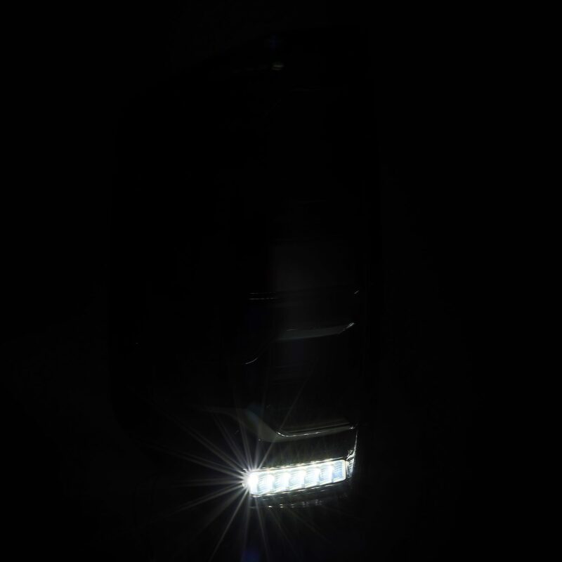 AlphaRex 672040 14-21 Toyota Tundra LUXX LED Taillights Blk w/Activ Light/Seq Signal