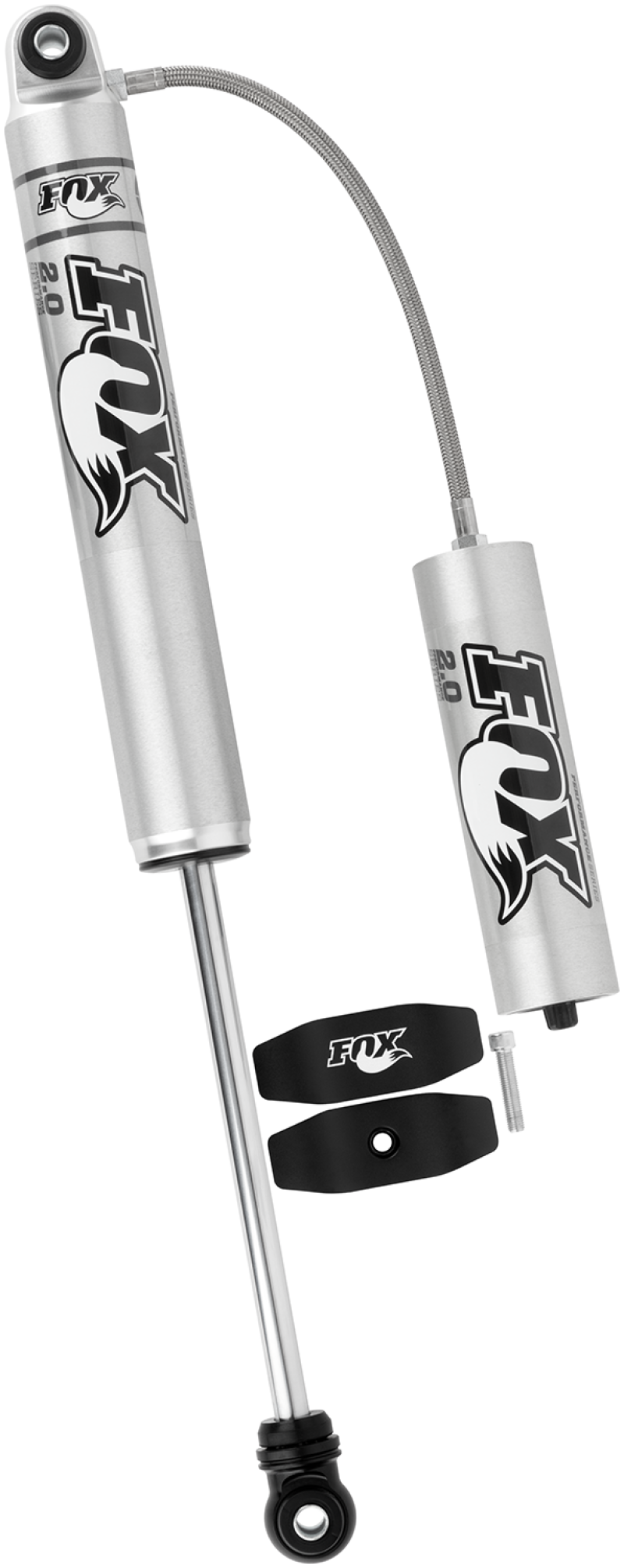 FOX 985-24-052 Fox 2.0 Performance Series 10.1in. Smooth Body R/R Shock Aluminum / Std Travel / Eyelet Ends - Black