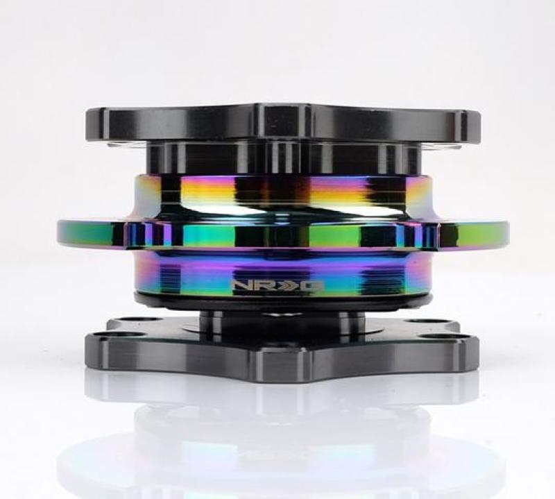 NRG SRK-R200GM-CG Quick Release SFI SPEC 42.1 - Gun Metal Body / Gold Shinny Ring