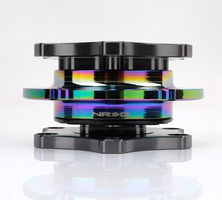 NRG SRK-R200GM-CG Quick Release SFI SPEC 42.1 - Gun Metal Body / Gold Shinny Ring