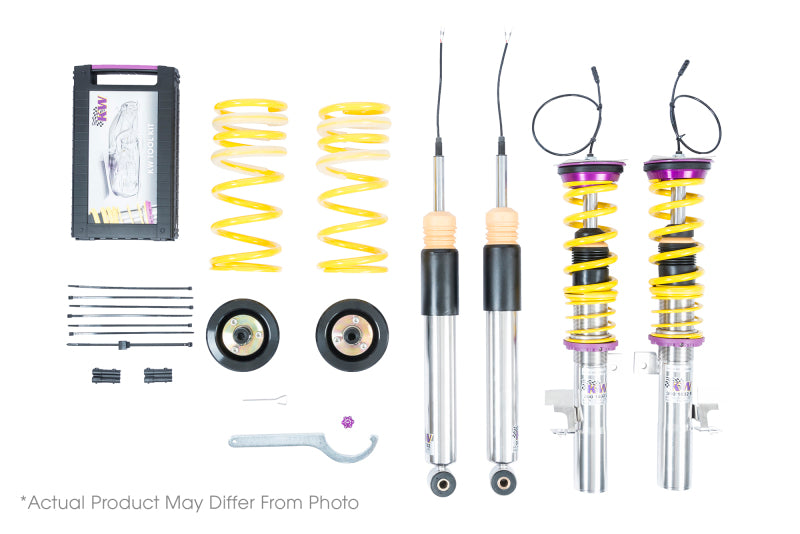 KW 39080059 DDC Plug & Play Coilover Kit Volkswagen Golf VIII R w/ Electronic Dampers