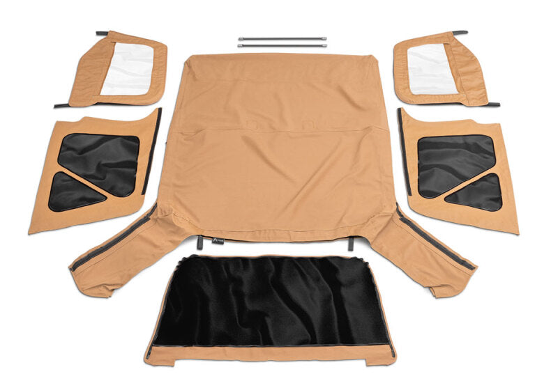 Rampage 912917 1997-2006 Jeep Wrangler(TJ) OEM Replacement Top - Spice Denim