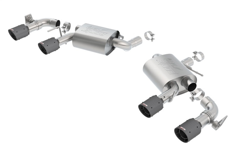 Borla 11925CFBA 2016 Chevy Camaro SS V8 AT/MT ATAK Rear Section Exhaust with Dual Mode Valves