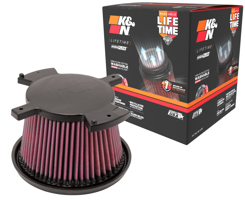 K&N Engineering E-0781 K&N 06 Chevrolet Duramax 6.6L-V8 DSL Drop In Air Filter