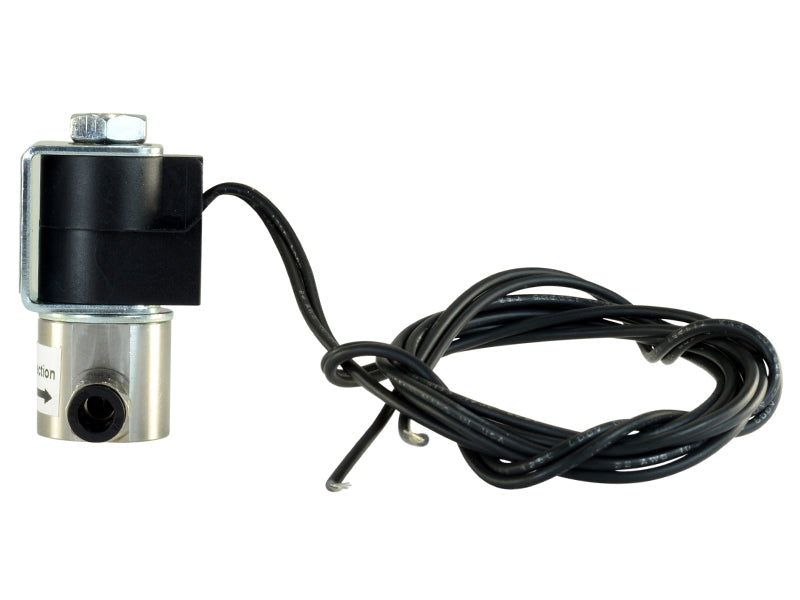 AEM 30-3326 Water/Methanol Injection System - High-Flow Low-Current WMI Solenoid - 200PSI 1/8in-27NPT In/Out