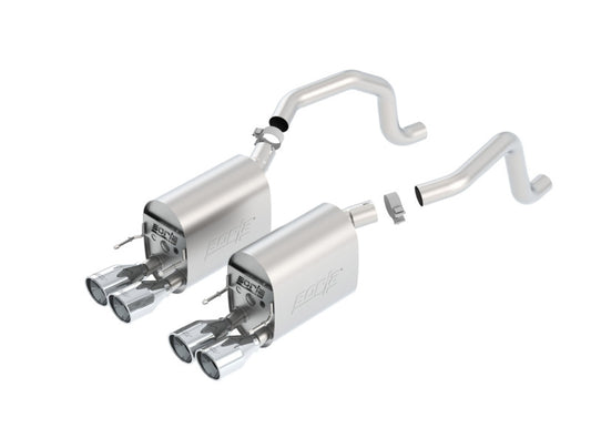 Borla 11811 09-12 Corvette Coupe/Conv 6.2L 8cyl 6spd RWD inS-Type IIin Exhaust (rear section only)