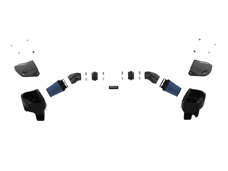 aFe 58-10005R AFE Black Series Stage-2 Carbon Fiber Cold Air Intakes
