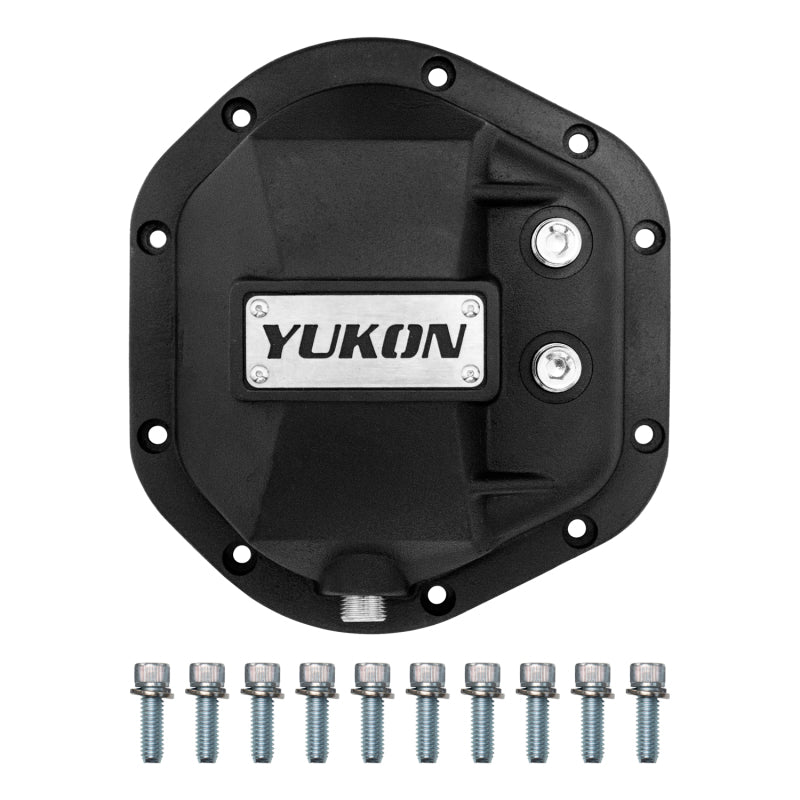 Yukon Gear & Axle YHCC-D44 Yukon Gear Hardcore Diff Cover for Dana 44 - Nodular Iron Yukon Cover