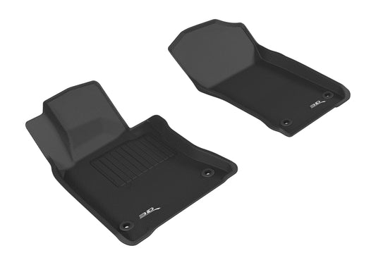 3D MAXpider L1IN02711509 2017-2019 Infiniti Q60 Kagu 1st Row Floormat - Black