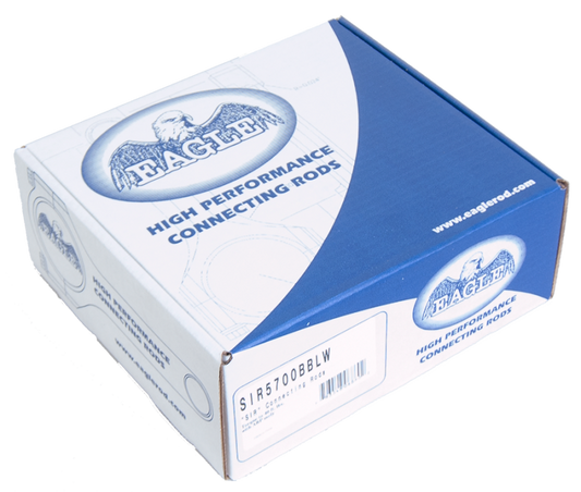 Eagle EAGSIR5700BBLW SBC L/W 5140 Forged I-Beam Rods 5.700in