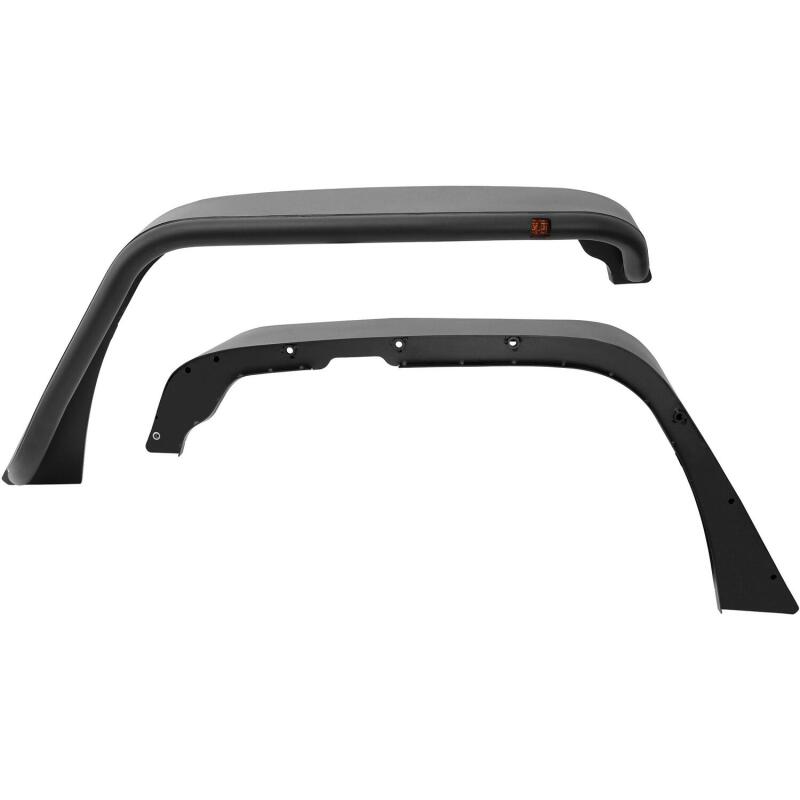 Westin 62-1005 /Snyper 07-17 Jeep Wrangler Tube Fenders - Front - Textured Black