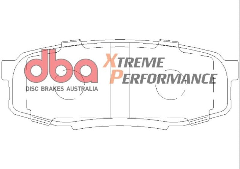 DBA DB1857XP 2015 Toyota Tundra XP650 Rear Brake Pads