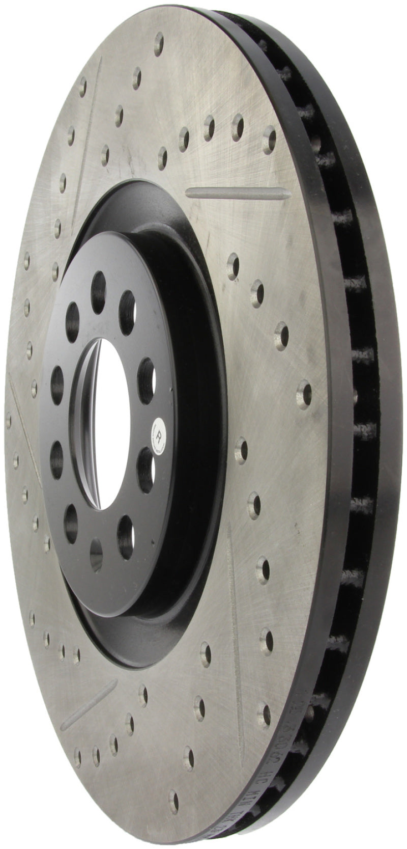 Stoptech 127.33062R StopTech Slotted & Drilled Sport Brake Rotor
